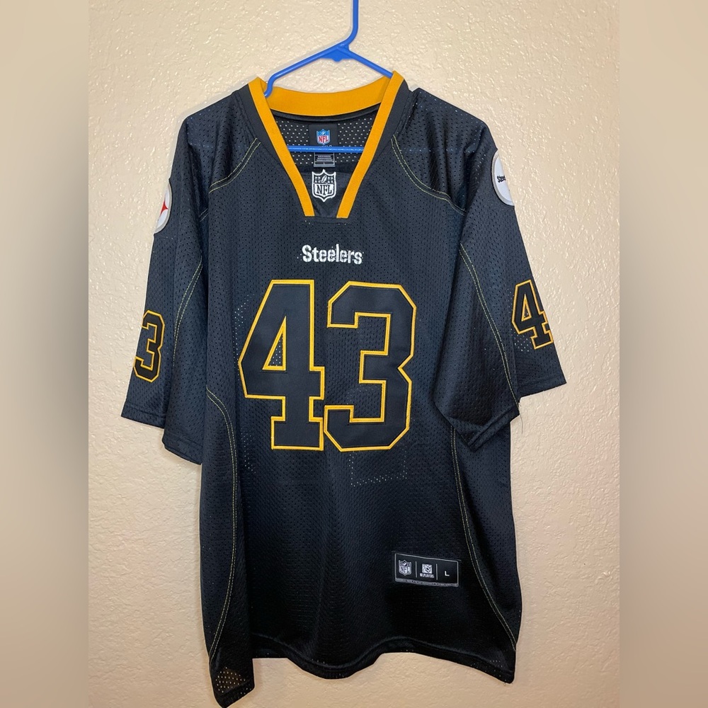 Troy Polamalu Blackout Pittsburgh Steelers Jersey